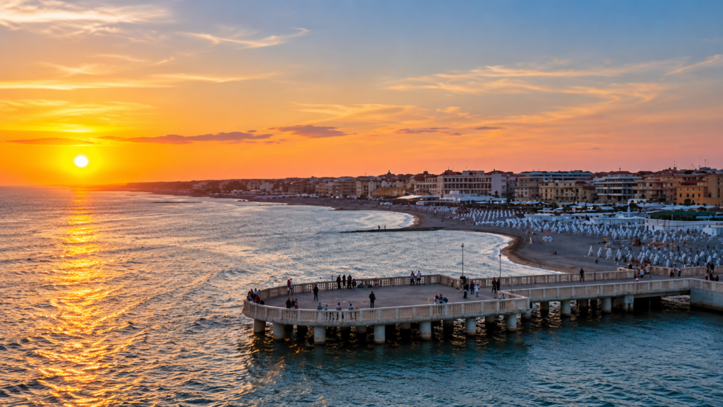 pontile_ostia Pontile di Ostia al tramonto sul mare di Roma – Road to 2028